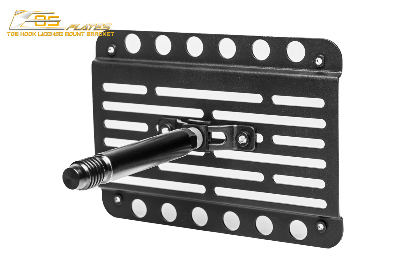 EOS For 08-16 Audi R8 | Front Bumper Tow Hook License Plate Relocator ...