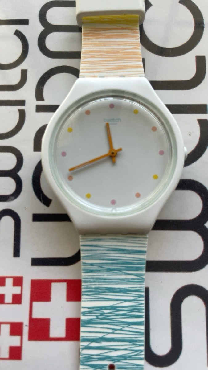 Swatch Skinesquisse SVOW103 Skin 36mm X Silicone