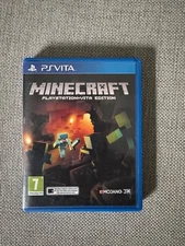 PS VITA MINECRAFT Physical Cart Version Rare REGION FREE (Works On NTSC)