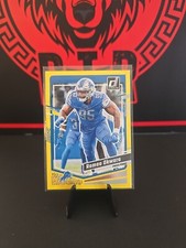 2023 Donruss Football Romeo Okwara Press Proof Yellow #104 Detroit Lions