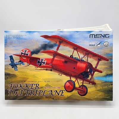 Meng Model 1/32 Fokker Dr.I Triplane #QS-002 Brand New Open Box Shipped From USA
