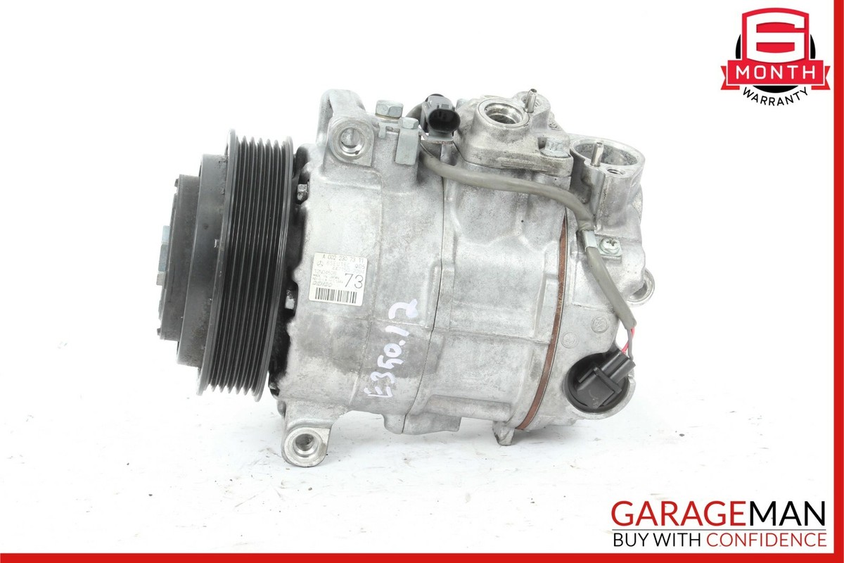 10-16 Mercedes W212 E350 AC A/C Air Conditioning Compressor Pump  