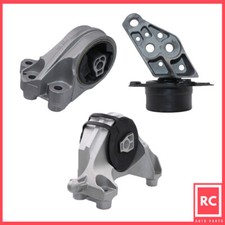 Transmission Mount 3PCS Set Fit 10-12 GMC Terrain 3.0L/ 13-17 Terrain 3.6L
