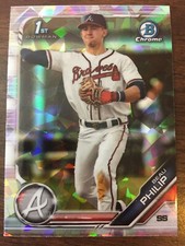 2019 Bowman Draft Sapphire BDC-128 BEAU PHILIP Atlanta Braves