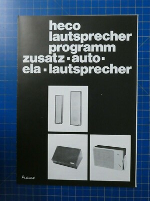 heco hifi lautsprecher programm zusatz-auto-ela-lautsprecher  H-13367