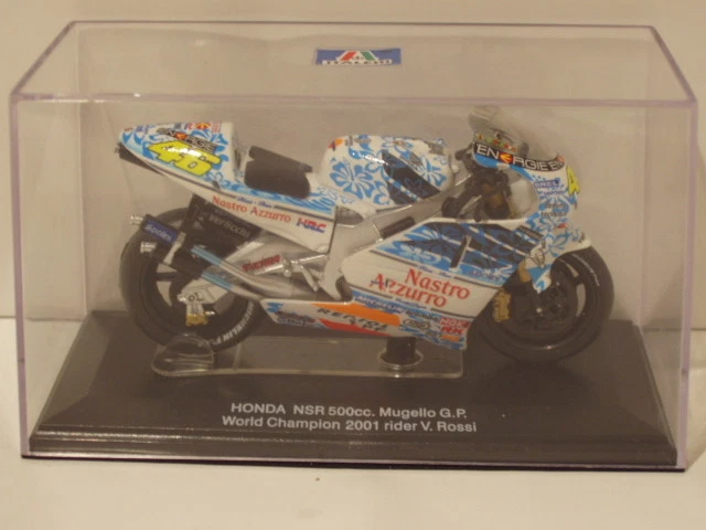 YAMAHA-Honda N 46 V.Rossi 7 MOTO 2001-2005 1/22 ITALERI NO Minischamps NEW - Immagine 3 di 4