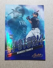 2022 Panini Absolute By Storm Blue Wander Franco RC /149 Tampa Bay Rays #1