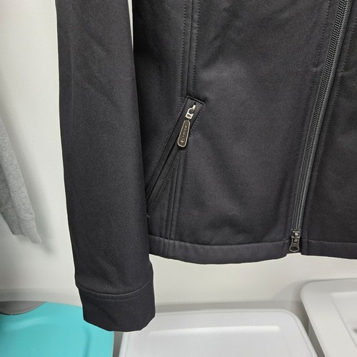 ARIAT Women's Softshell Zippered Jacket Western Embroidered Black Size Small - Picture 3 of 9