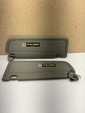 2006-2011 Honda Civic 2dr 4dr Ex Lx Sun Visor Pair Set Gray Used Oem Lh Rh Pair 2006-2011 Honda Civic 2dr 4dr Ex Lx Sun Visor Pair Set Gray Used Oem Lh Rh Pair