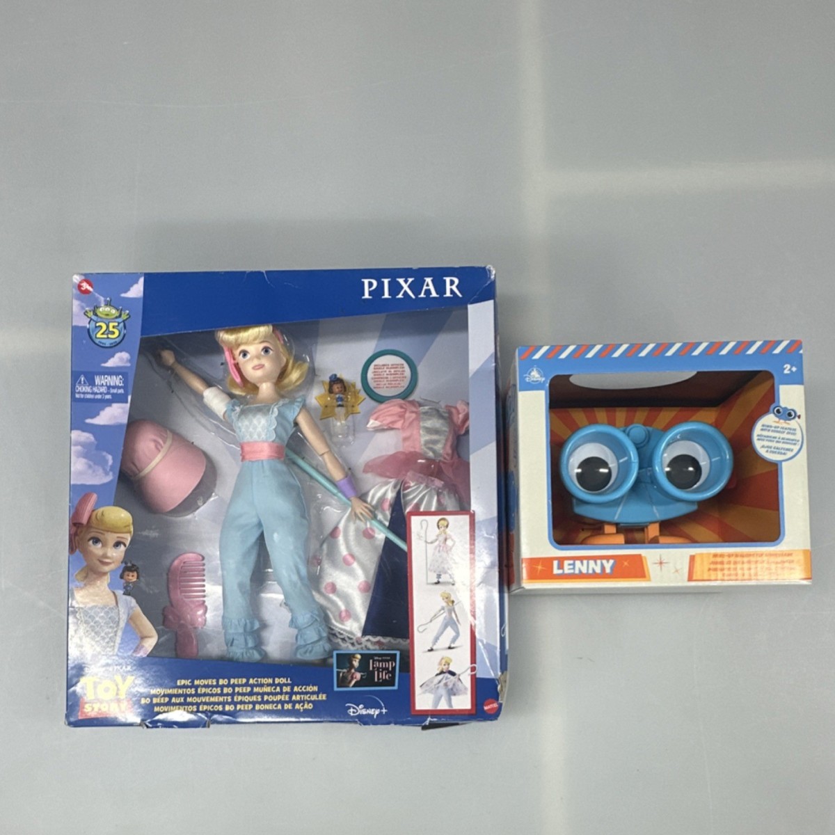 Disney Pixar Toy Story 25th Anniversary Bo Peep Doll & Lenny Wind