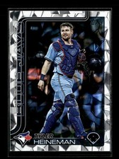 2025 Topps Update #US91 Tyler Heineman Diamante Foil Toronto Blue Jays