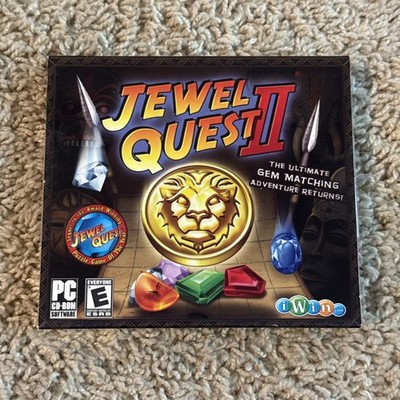 Jewel Quest II 2 PC-CD Rom (Brand New, SEALED) Puzzle Adventure Match Game 2007