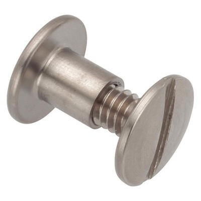 GRAINGER APPROVED 5MA86 Binding Post,18-8SS,#8-32,1/4''L,PK25 5MA86