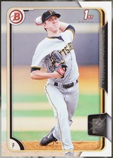 2015 Bowman Draft #77 Brandon Waddell Baseball NM