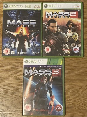 Mass Effect 1-3 Spiele Bundle - Xbox 360 - alle komplett in Box (PAL)