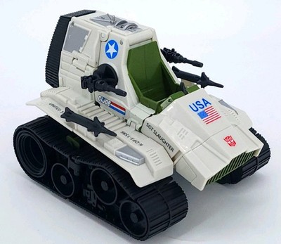 Transformers x GI Joe KUP Triple T Action Figure Complete Hasbro Autobot