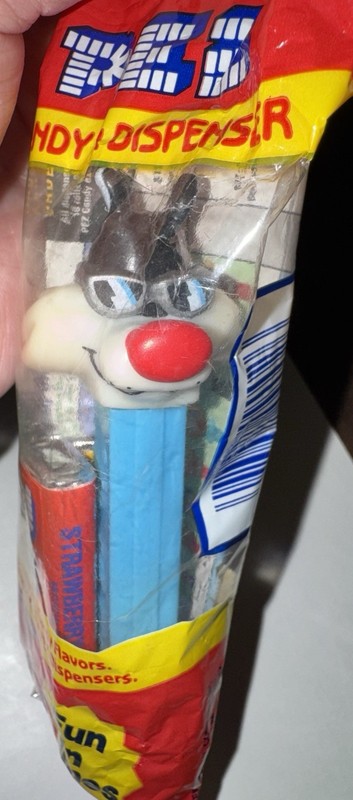 SEALED Vintage Sylvester Cat with Sunglasses PEZ Dispenser Looney Tunes US Made