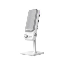 NZXT AP-PUMIC-W1 Capsule Elite Condenser Gaming Microphone White USB Cardioid