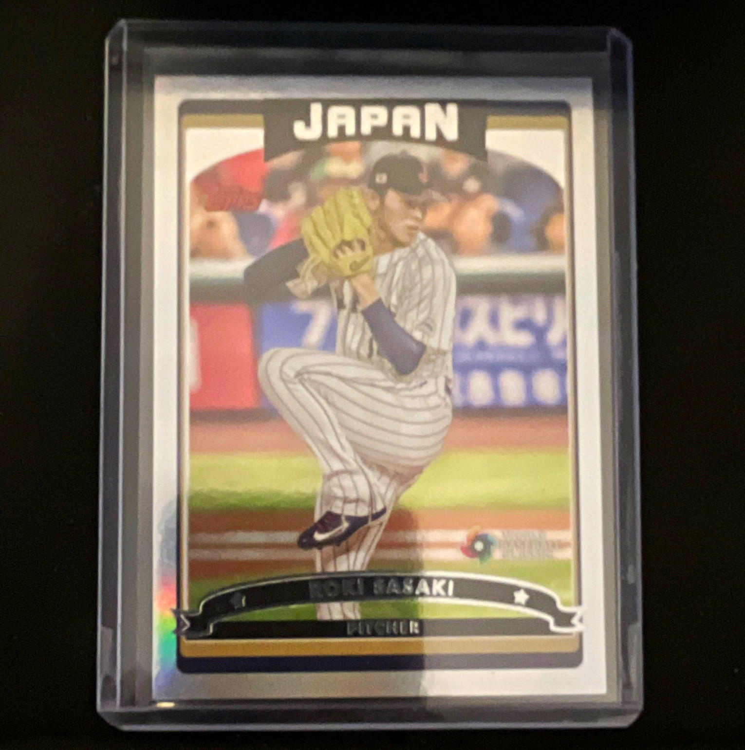 Roki Sasaki 2023 Topps World Baseball Classic Pitcher Insert #2006-10 Japan