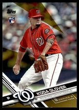 2017 Topps Gold Koda Glover Rookie Washington Nationals #364