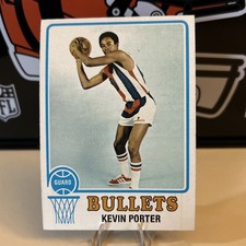 1973-74 Topps NBA #53 Kevin Porter RC Washington Bullets Pistons