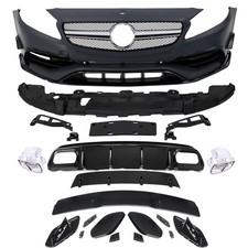 für Mercedes A-Klasse W176 AMG LINE Frontstoßstange+Heckdiffusor+Heckspoiler für Mercedes A-Klasse W176 AMG LINE Frontstoßstange+Heckdiffusor+Heckspoiler
