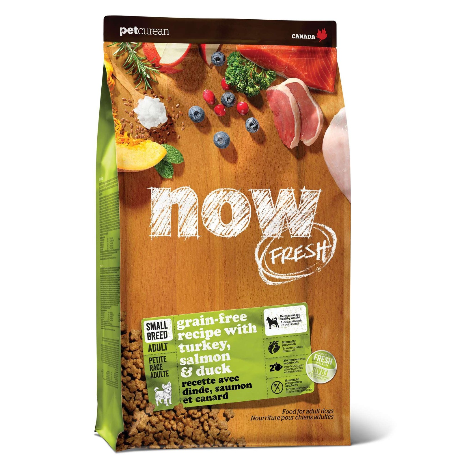 With Turkey, Salmon & Duck, Healthy Kibbl...
