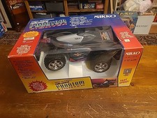 NIKKO Phantom Fighter Vintage RC CAR 9.6V 1/12 Adjustable Wing Remote Controlled