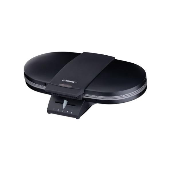 4085662 Cloer Cloer 1320 piastra per waffle 2 waffle Nero