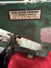 Foley Belsaw Model 308 Saw Chain Grinder And Manuals, Hard To Find