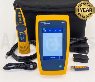 Fluke Networks LIQ-Kit LinkIQ Tester & Intellitone Pro 200 Cable Network Tester