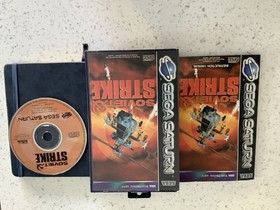 Soviet Strike - Sega Saturn Supplied In Original Case With Manual 