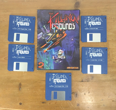 Alien Breed 3D II: The Killing Grounds Amiga 1200 5 Disks & Handbuch Team17
