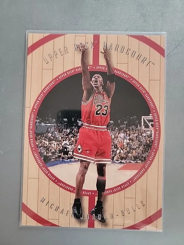 New Listing1998-99 Upper Deck Hardcourt 5x7 Jumbo Card Michael Jordan #23-G Chicago Bulls