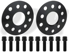 Spurverbreiterung 10mm 2x5mm VW Polo T-Roc Golf Distanzscheiben Spurplatte 5x112