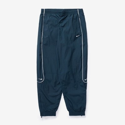 NWT Nike Solo Swoosh Track Pants Men's XL Sportswear Pants ARMORY NAVY/WHITE