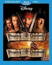 PIRATES OF THE CARIBBEAN: THE CURSE OF THE BLACK PEARL [BLU-RAY/DVD] [CANADIAN;