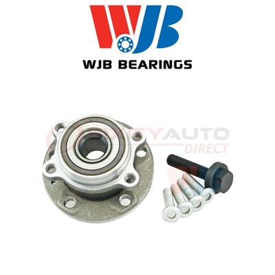 WJB Wheel Bearing & Hub Assembly for 2009-2013 Audi A3 1.4L 1.8L 2.0L L4 - xg