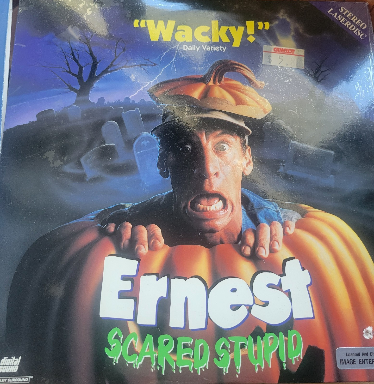 Ernest Goes to Jail & Ernest Scared Stupid LaserDisc 1990 Comedy PG