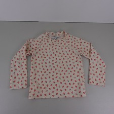 Baby Boden 2-3Y Strawberry Long Sleeve Rash Guard Swim Top Girls