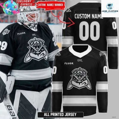 Personalized Greenville Swamp Rabbits x LA Kings x Ontario Reign Hockey Shirt