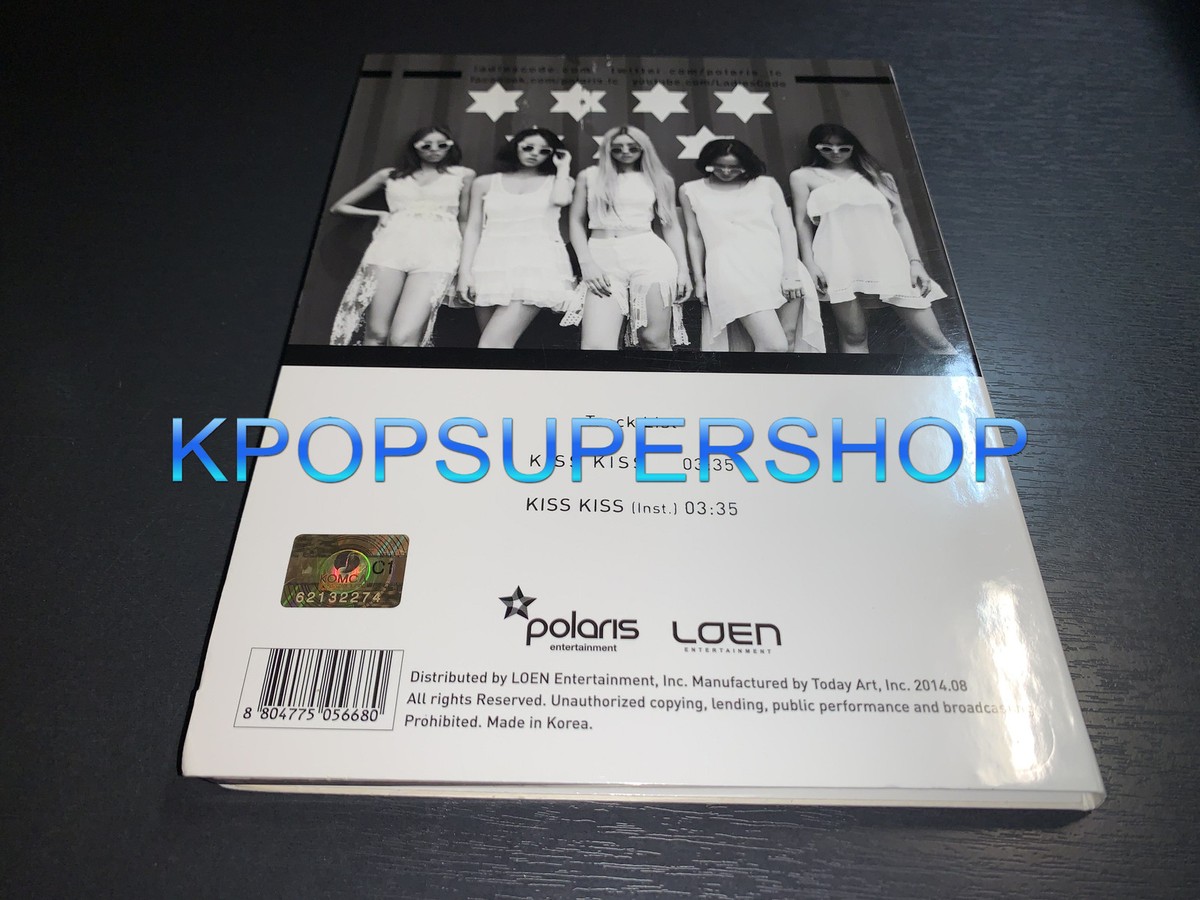 Ladies Code Single Album Kiss Kiss CD Photobook Great Rare OOP No