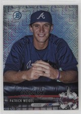 2017 Bowman Chrome Prospects Mega Box Refractor Patrick Weigel #BCP74 0a3