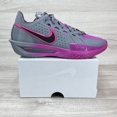 Nike Zoom GTCUT 3バスケットボールシューズ グレー/パープル NEW Nike Air Zoom GT Cut 3 Smoke Grey Hot Fuchsia Shoes Men's Size