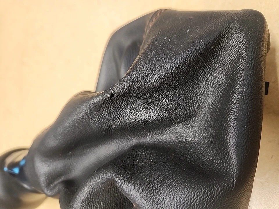 2008-2016 S4 S5 AUDI BOTÃO DE MUDANÇA MANUAL E BOTA COSTURA PONTO VERMELHO 6MT - Imagem 4 de 4