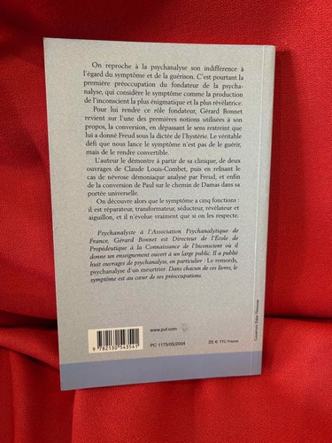 BONNET (Gérard) - Symptôme et conversion. P.U.F., 2004. - Picture 2 of 8