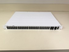 MikroTik CRS354-48G-4S 2Q RM 48-Port Cloud Router Switch  Used  Factory Reset