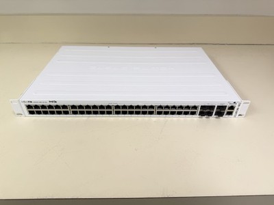 MikroTik CRS354-48G-4S+2Q+RM 48-Port Cloud Router Switch | Used | Factory Reset