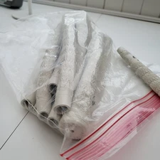 Royal Grips V Sand Wrap Golf Club Grips Standard .600" Round White - 13 Grips