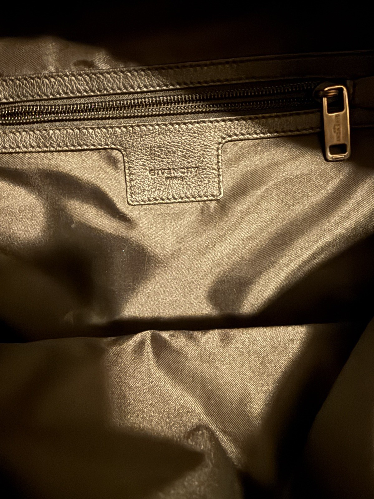 Givenchy Backpack Red Embroidered Script Lion Pri… - image 5